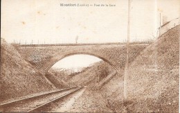 MONTFORT - 40 - Pont De La Gare - RARE Au Meilleur Prix - ENCH0616 - - Montfort En Chalosse