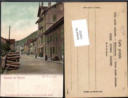 136552,Souvenir De Vallorbe Rue De La Poste Kt Waadt - Vallorbe