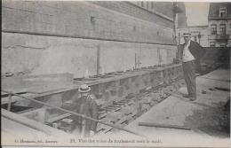 CPA Belgique Belgie Anvers Chemin De Fer Gare Du DAM Métier 1907 Antwerpen Non Circulé - Antwerpen