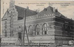 CPA Belgique Belgie Anvers Chemin De Fer Gare Du DAM Métier 1907 Antwerpen Circulé - Antwerpen