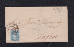 1865.- SEVILLA A ZAFRA (BADAJOZ) - Unused Stamps