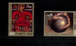 VN GENEVE YEAR 2000 MNH *** YVERT 405 406 - Nuevos