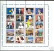 COB BL166 Sheet  + Imperforated Sheet Millennium 2001 MNH - Ongebruikt