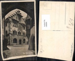 148884,Zug Rathausstrasse Strassenansicht 1940 - Zug