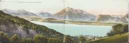 Postcard RA007829 - Switzerland (Helvetia / Suisse / Schweiz / Svizzera) Thunersee (Lac De Thoune / Lago Di Thun) 2 PART - Thun