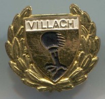 Volleyball, Pallavolo, Voleibol - VILLACH, Austria, Vintage Pin, Badge - Voleibol