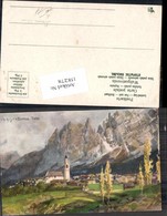 158278,Trentino Cortina D Ampezzo M. Dolomiten Tolle Künstlerkarte M. Zeno Diemer Sig - Diemer, Zeno