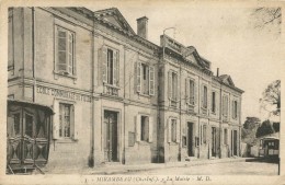 Mirambeau  (17.Charente-Maritime ) La Mairie - Ecole Communale Des Filles - Mirambeau