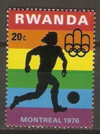 RUANDA     -    FOOTBALL   -   Montreal 1976  .  Neuf * - Unused Stamps