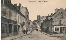 ( CPA 95 )  CHARS  /  Rue De L'Église - - Chars