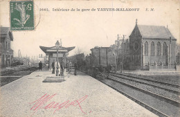 92-VANVES-MALAKOFF- INTERIEUR DE LA GARE - Vanves