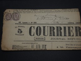 FRANCE – Type Blanc Sur Journal – Début 1900 - Détaillons Collection - A Voir  - N° 17549 - Newspapers