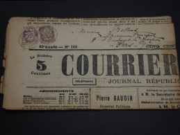 FRANCE – Type Blanc Sur Journal – Début 1900 - Détaillons Collection - A Voir  - N° 17550 - Newspapers