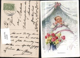 159189,Karl Feiertag Nesthäkchen Baby Blumen B.K.W.I 356-1 - Feiertag, Karl