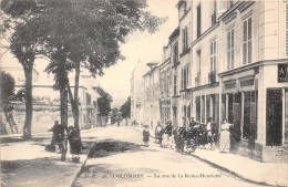 92-COLOMBES- LA RUE DE LA REINE-HENRIETTE - Colombes