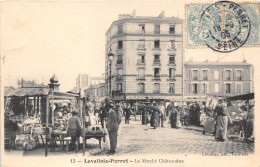 92-LEVALLOIS PERRET- LE MARCHE CHÄTEAUDUN - Levallois Perret