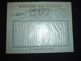 LETTRE OBL.MEC.4-8-1954 STRASBOURG RP (67 BAS-RHIN) RECETTE PERCEPTION De STRASBOURG 1er Div. - Civil Frank Covers