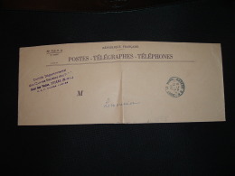 LETTRE POSTES TELEGRAPHES ET TELEPHONES OBL.15-3-1957 ANGERS RP (49) COMITE DEPARTEMENTAL DES OEUVRES SOCIALES DES PTT - Lettere In Franchigia Civile