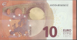 FRANCE  10 EURO  UD U002 I4   DRAGHI   UNC - 10 Euro