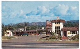 Santa Barbara California, Golf Motel, Auto, C1950s Vintage Postcard - Santa Barbara