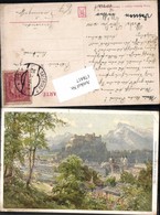 178417,Künstler AK E.T. Compton Salzburg Vom Kapuzinerberg - Compton, E.T.