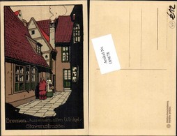 189678,Künstler Stein Zeichnung Steindruck Bremen Stavenstrasse Aus Einen Alten Winke - Sonstige & Ohne Zuordnung