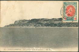 LE HAVRE Sainte ADRESSE - N°132 - 5c. Albert Croix-Rouge Obl. Sc LE HAVRE (SPECIAL- Sur C.P. Du 24-9-1915 Vers Bordeaux - Other & Unclassified