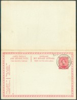 LE HAVRE Sainte ADRESSE - E.P. Carte Double 10 + 10 Centimes Obl. Sc Ste-ADRESSE POSTE  BELGE Du 25-I-1916 - 11212 - Autres & Non Classés