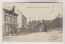 CPA PLAISIR (Yvelines) - Pont Du Chemin De Fer - Plaisir