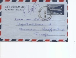 Australie ( Aérogramme De 1960 De Narromine Vers La Suisse à Voir) - Briefe U. Dokumente