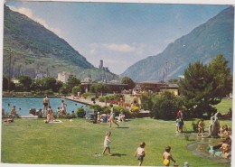 SUISSE,SWITZERLAND,SWISS, HELVETIA,SCHWEIZ,SVIZZERA ,VALAIS, MARTIGNY,STATION THERMALE,PISCINE,ENFANT,IL Y A 50 ANS - Martigny