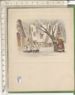 PO5798D# CROMO - PAESAGGIO NATALE - BAMBINI CHIERICHETTI - BABBO NATALE - Motivos De Navidad