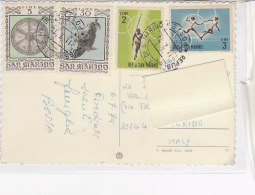 PO6173D# SAN MARINO STORIA POSTALE  VG 1974 - Covers & Documents