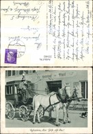 223482,Kutsche Postkutsche V. Gasthof Z. Post Hurra Die Post Ist Da Pub Heinrich Hoff - Taxis & Huurvoertuigen