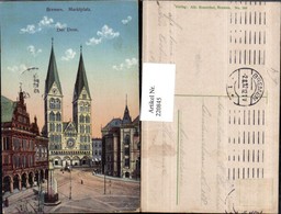 220845,Bremen Marktplatz Der Dom Kirche - Altri & Non Classificati