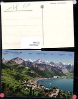 221498,Montreux Et Les Alpes Totale Chateau Chiffon Villeneuve Kt Waadt - Villeneuve
