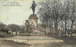 - Depts Div.-ref-HH980- Lot - Saint Cere - St Cere - Statue Du Marechal Canrobert - Statues - Marechaux - Militaria - - Saint-Céré