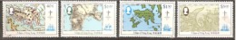 Hong Kong 1984 SG 454-57 Maps  Unmounted Mnt - Ongebruikt