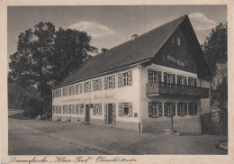 AK Gasthaus Klein Tirol Oberschlottwitz Schlottwitz Müglitztal Bei Glashütte Liebstadt Cunnersdorf Seitenhain Geising - Glashütte