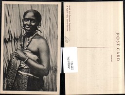 225721,Afrika Daressalaam Tansania A Native Girl Mädchen Volkstypen Typen - Ohne Zuordnung