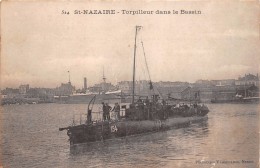 ¤¤  -   524  -   SAINT-NAZAIRE   -   Torpilleur Dans Le Bassin    -  ¤¤ - Saint Nazaire