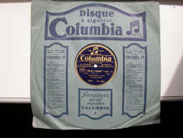 78 Tours Columbia DF 164 - L'or Et L'argent  - Léhar - Orchestre Gallis - 78 Rpm - Gramophone Records