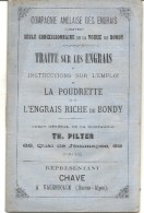 TRAITE SUR LES ENGRAIS . CHAVE . VALENSOLLE - Catalogues