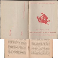 Allemagne 1942. Livret De Franchise, Feldpost. « Die Verlobung In St. Domingo », Les Fiançailles à Saint-Domingue - Ecrivains