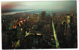 New York City, View From The Empire State Building (pk30404) - Mehransichten, Panoramakarten