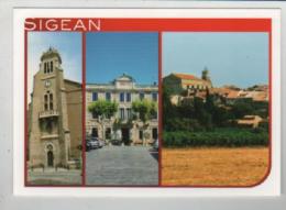 Cpm 117893 Sigean 3 Vues Sur Carte - Sigean