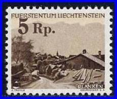 Liechtenstein  Planken  Town  Mnh  1949 - Nuovi