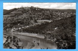 Neckargemünd Dilsberg - S/w Im Neckartal Mit Rainbach - Neckargemünd