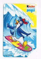 37246 - Scheda Telefonica Telecom Italia - Kinder Pingui - Pinguino Cocco Penguin Wind Surf - Altri & Non Classificati