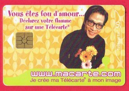 Télécarte - FRANCE TELECOM - 50 Unités - 2002 - Vous êtes Fou D´amour ….     (4288) - Operatori Telecom